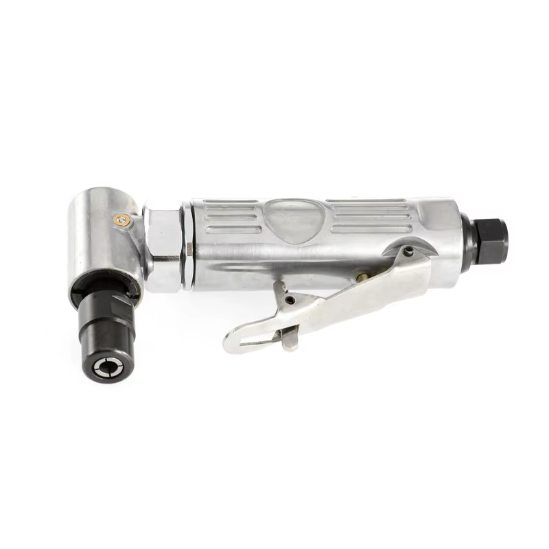 Mini Meuleuse d'Angle à Air 1/4 Résistante à 90 °, Polisseuse de Meulage Pneumatique, Machine à Graver, Kit d'Outils Carimplantés avec /05/2019 de Ponçage