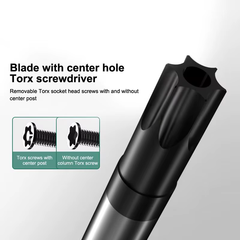 Outils pour l'entretien du bricolage : tournevis de sécurité Torx ; inviolable et magnétique