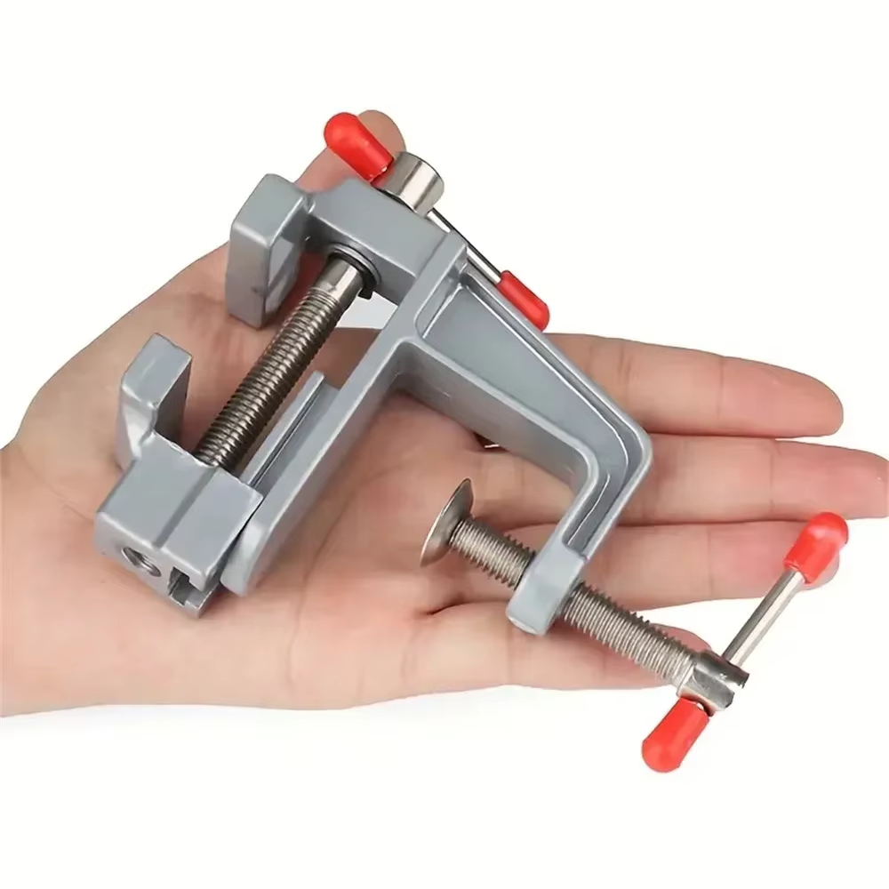 Mini étau de table multifonctionnel en aluminium de 3