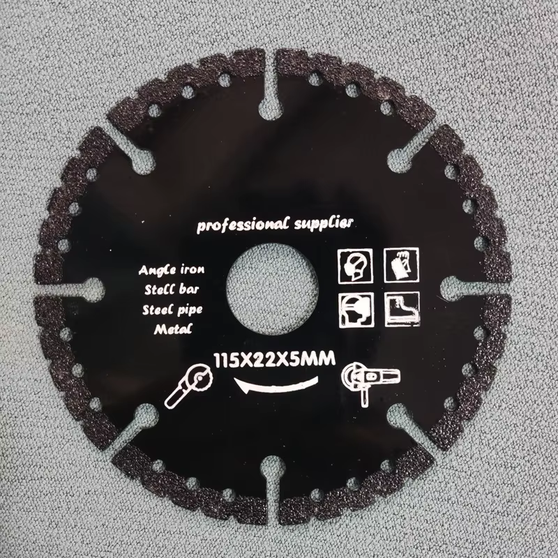 Lames diamantées pour coupe du métal de 125 mm – Disques tranchants pour l'acier