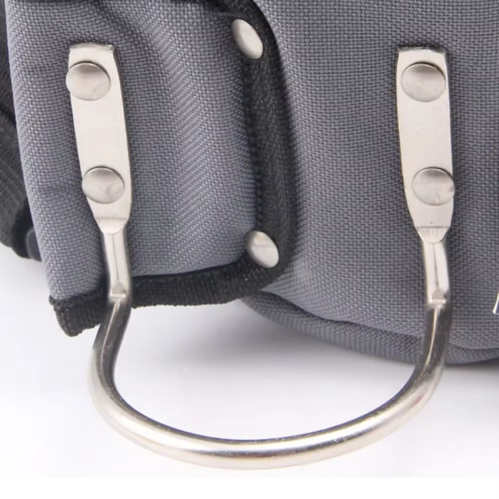 STANLEY Sac à outils avec ceinture de taille et 4 poches 2 emplacements Sac de rangement d'outils multifonction 95-267-23