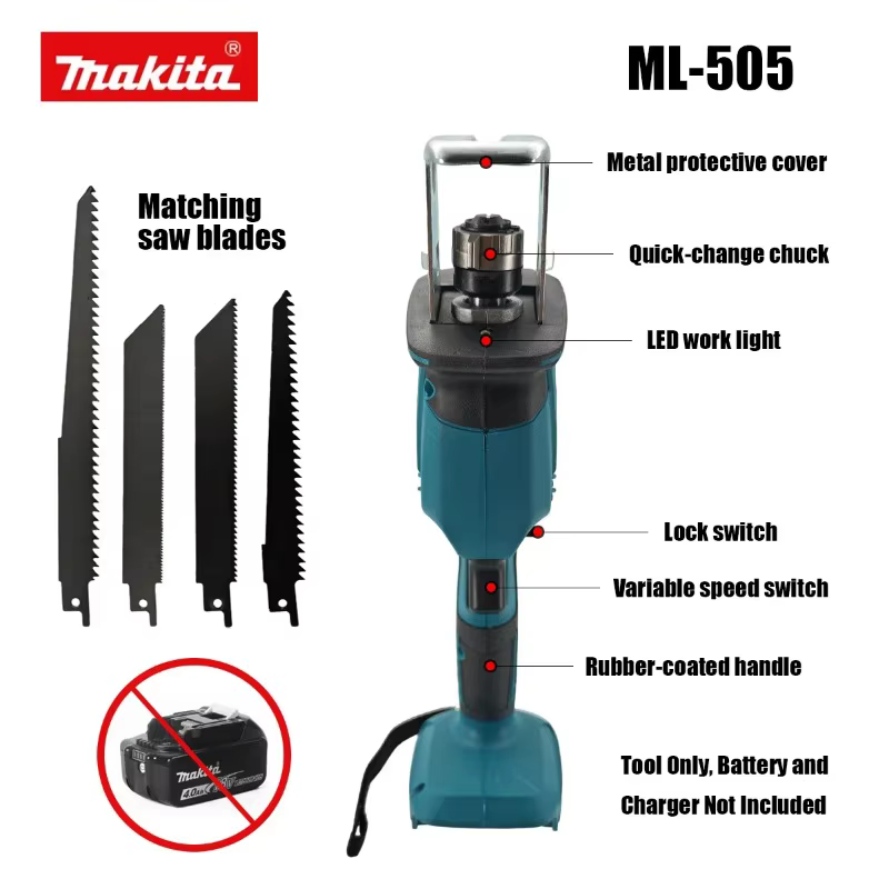 Scie sauteuse sans fil Makita