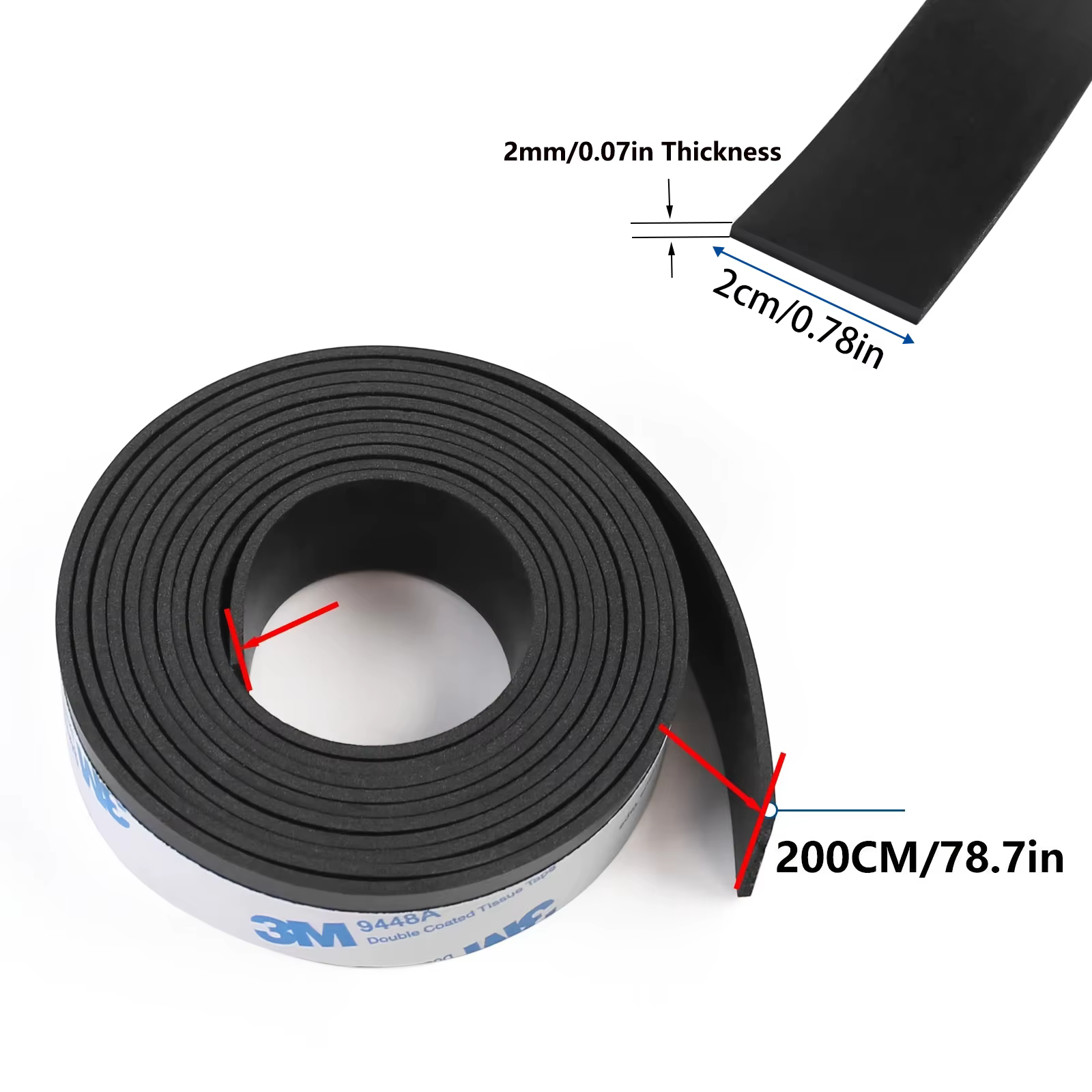 Bande de remplacement de protection d'arrage de guidage 1/2/3M