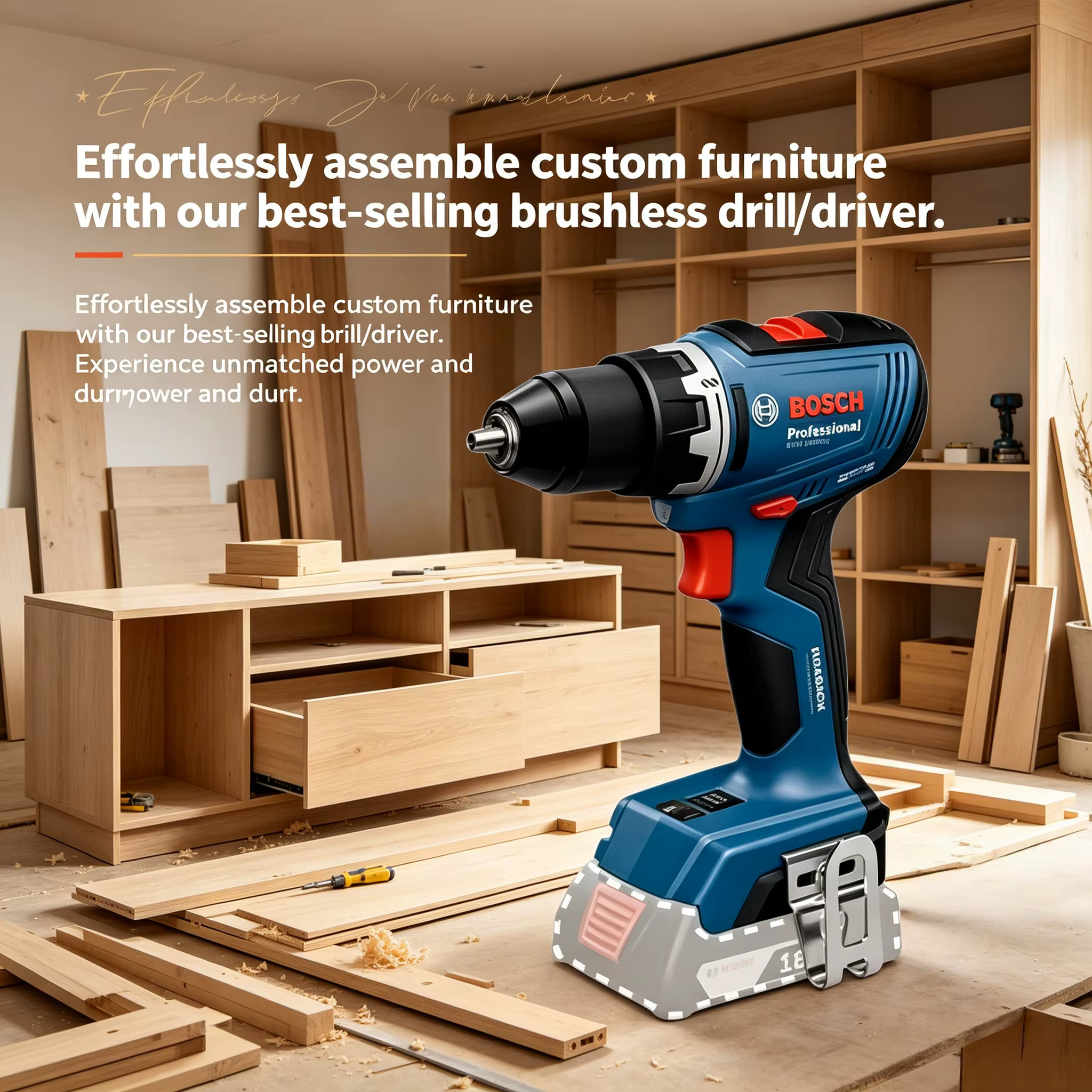 Perceuse sans fil Bosch GSR 18V-65 sans balais