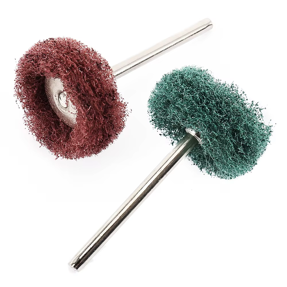 Mini perceuse brosse Abrasive en Nylon