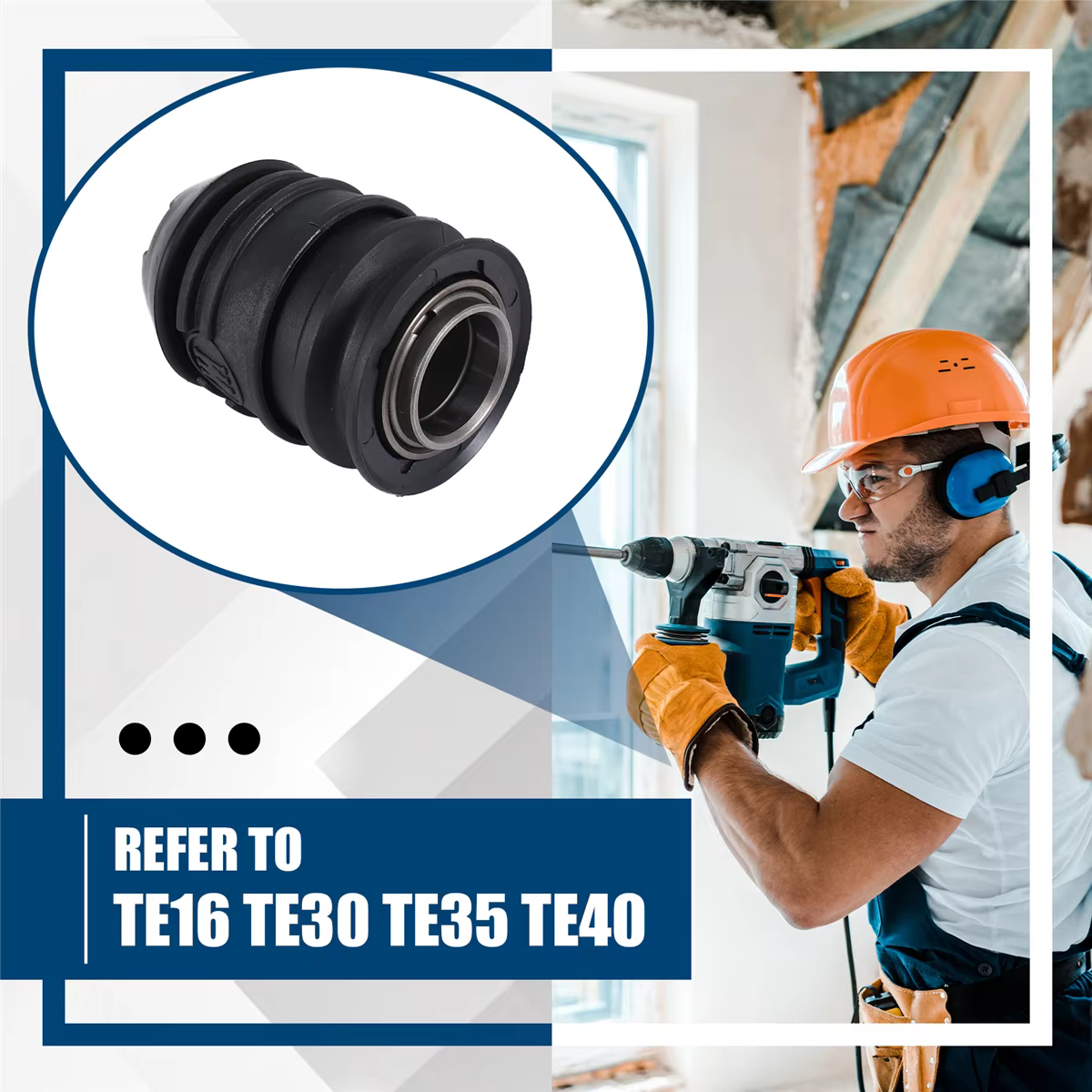 Vente Te-40 Te-35 Te-30 Te-16 mandrin de forage Sds remplacer pour Hilti Type