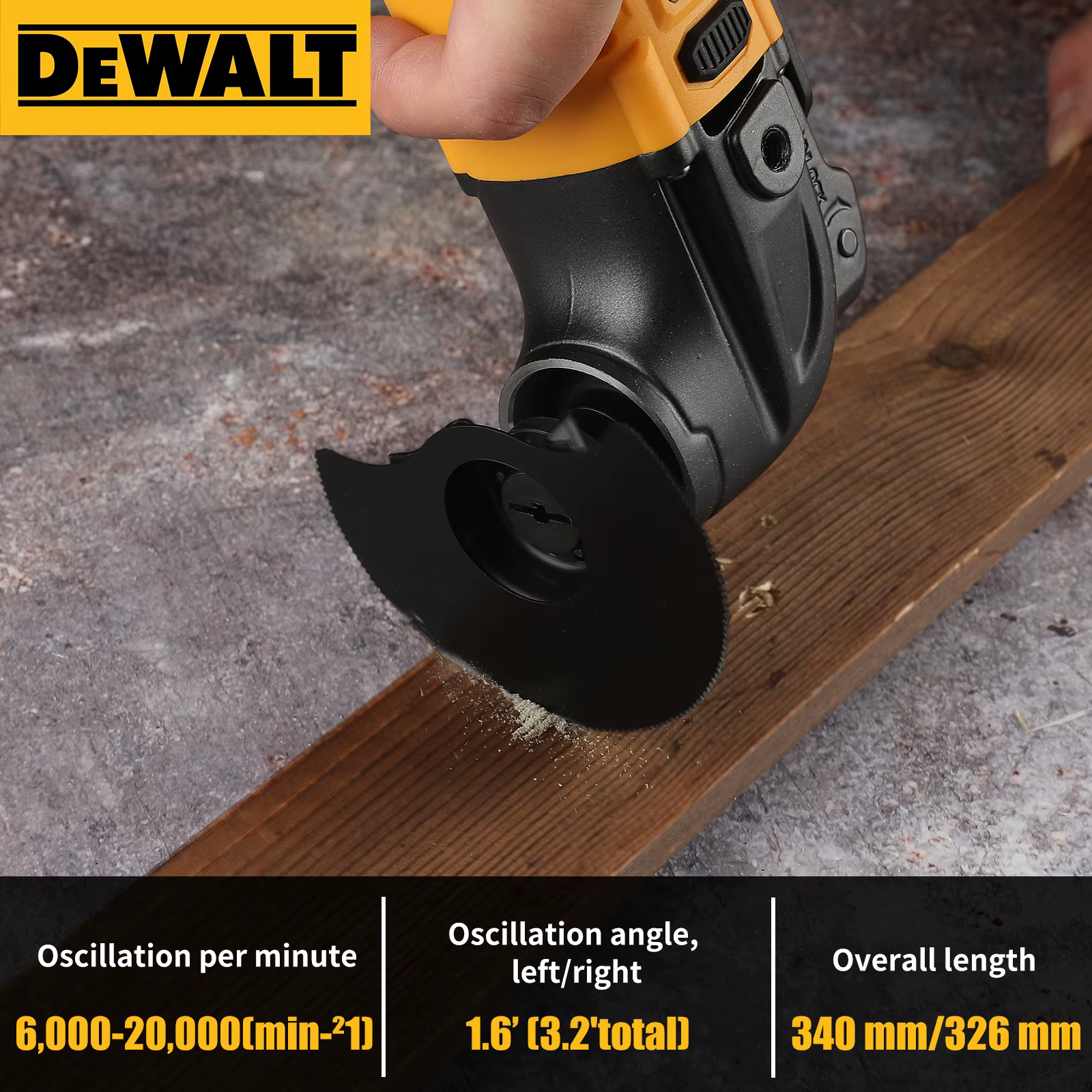 Outil multifonction sans balais DEWALT