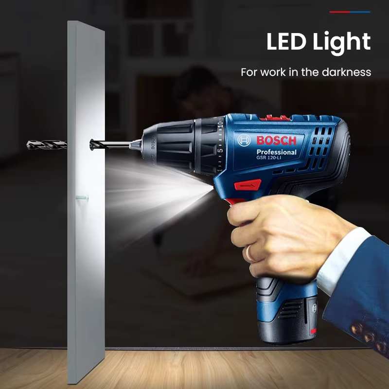 Bosch-Perceuse électrique sans fil aste GSR120 Li