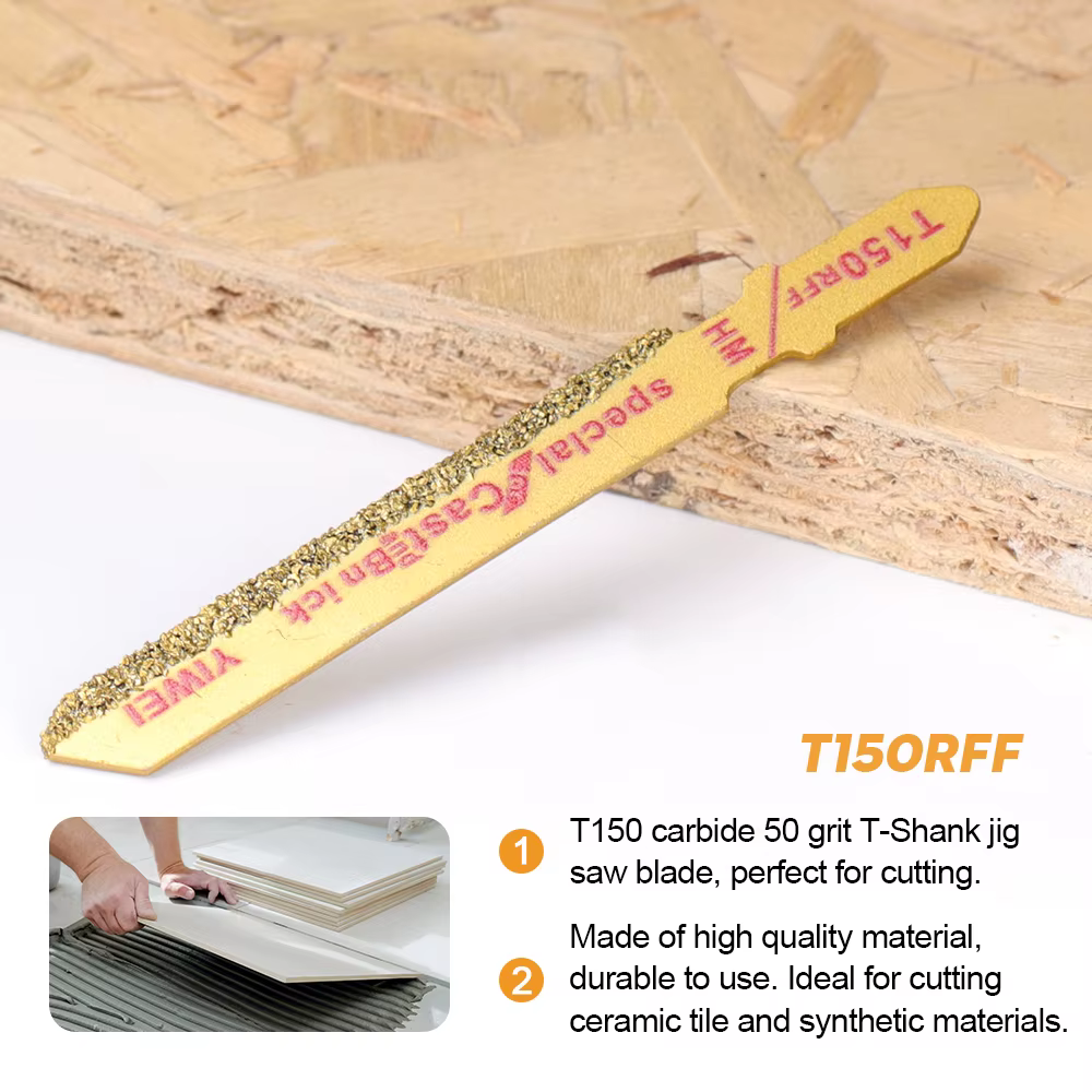 CMCP 3 pièces lame de scie sauteuse diamant 3 "T150 Grain de carbure 50 grains lames