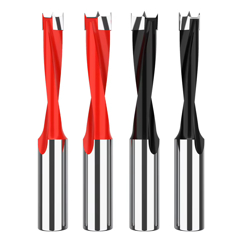 HUHAO 2 cannelures gauche/droite Forstner forets à bois 10mm