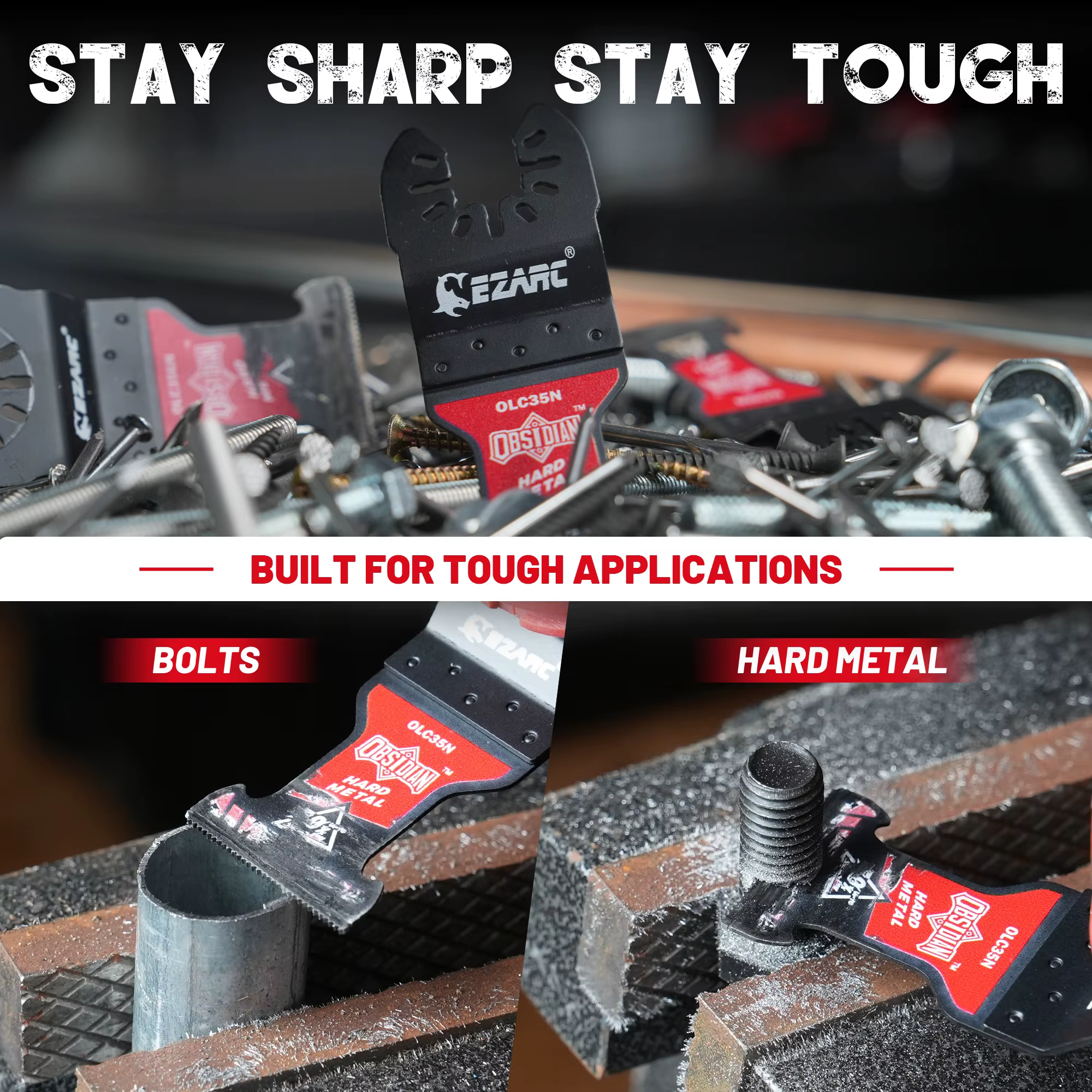 Lame de scie oscillante EZARC avec revêtement TiCN