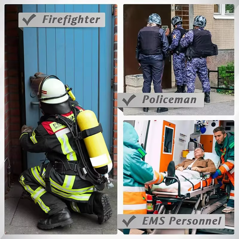 Nouveaux outils de pompier pour les premiers répondeurs et pompiers