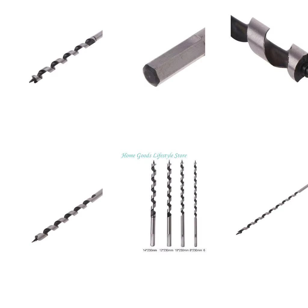 E74E 230 mm long bits forage pour forage en bois précis précision