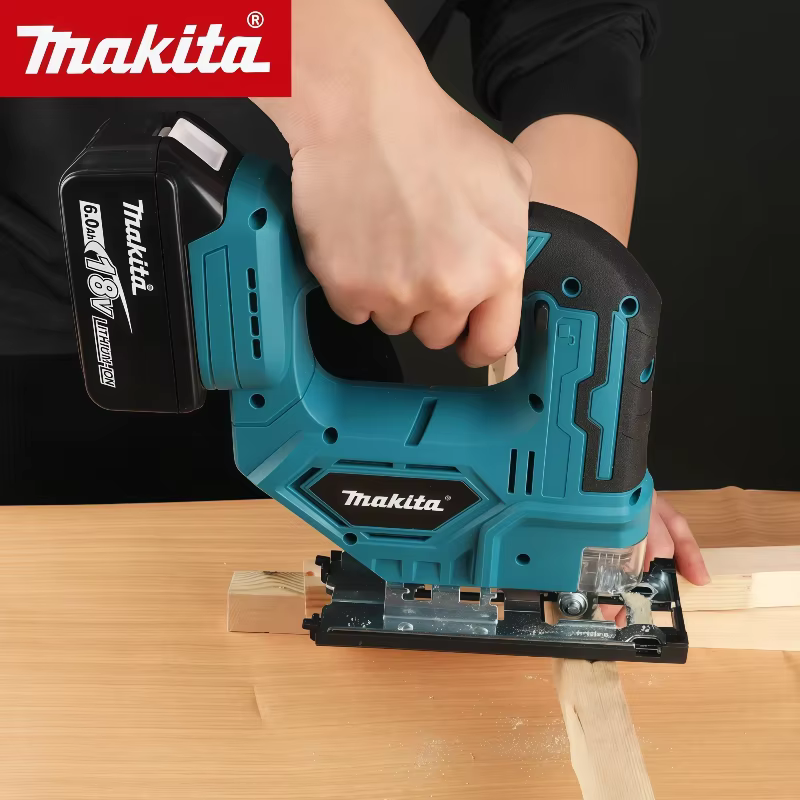 Scie sauteuse électrique sans fil Makita DJV182Z Brushless avec lame de scie