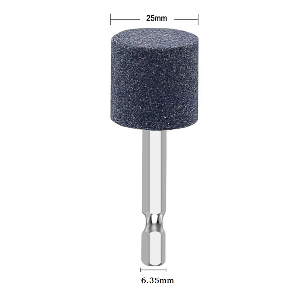 Tête de meulage à tige hexagonale