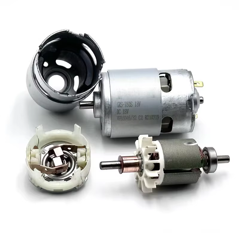 Moteur miniature haute vitesse RS-750SH-6046 DC 12V 14.4V 18V 16000RPM à couple élevé de 42 mm pour perceuse à