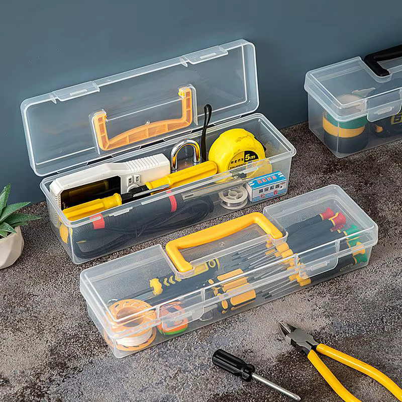 ●Tool Parts Storage Box Set Multi-Compartment Tool Organizer
