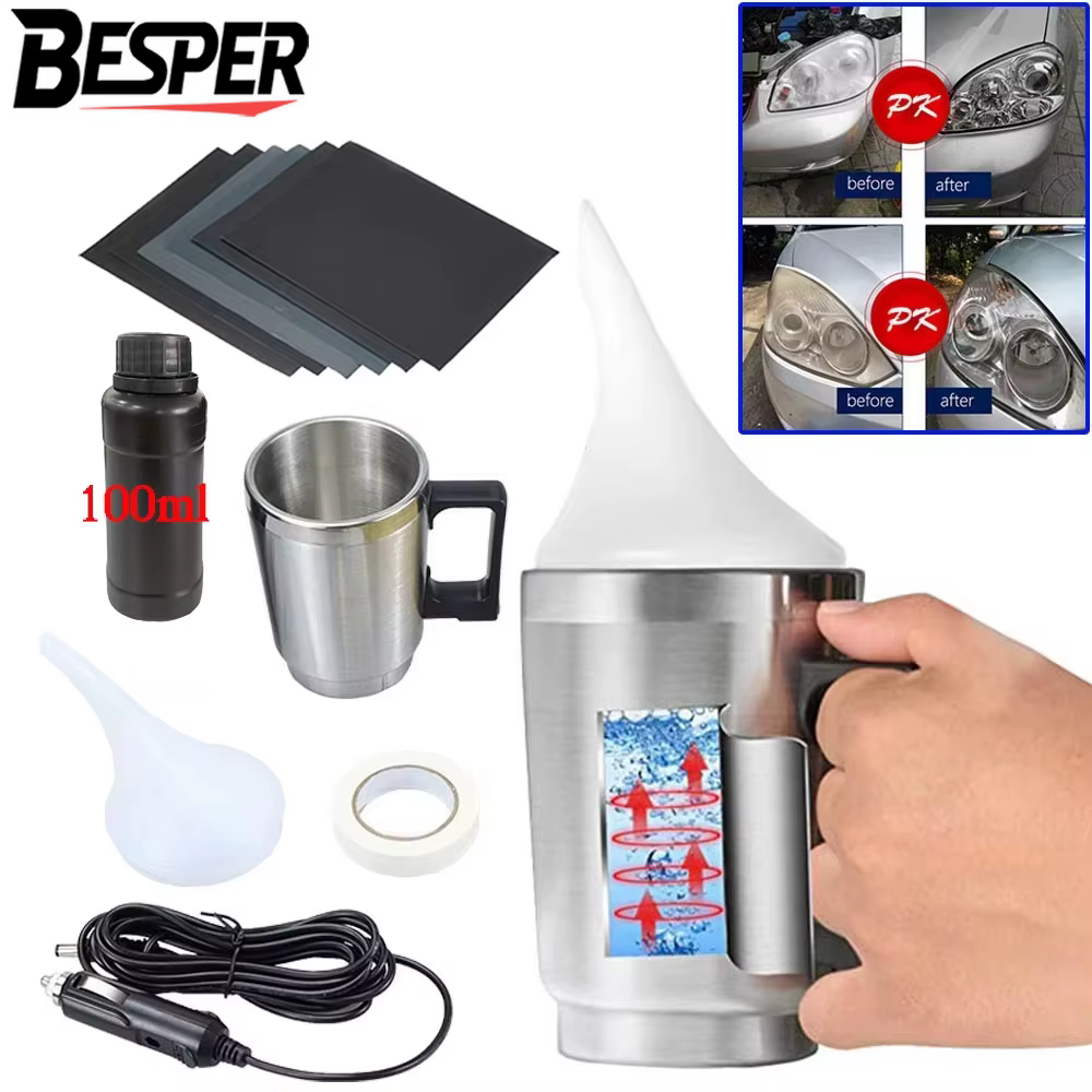 Kit de polissage de phares de voiture 100ML