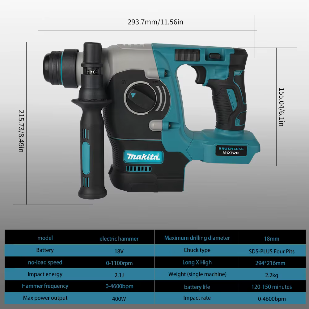 Makita 273 Perceuse à percussion sans fil électrique sans balais