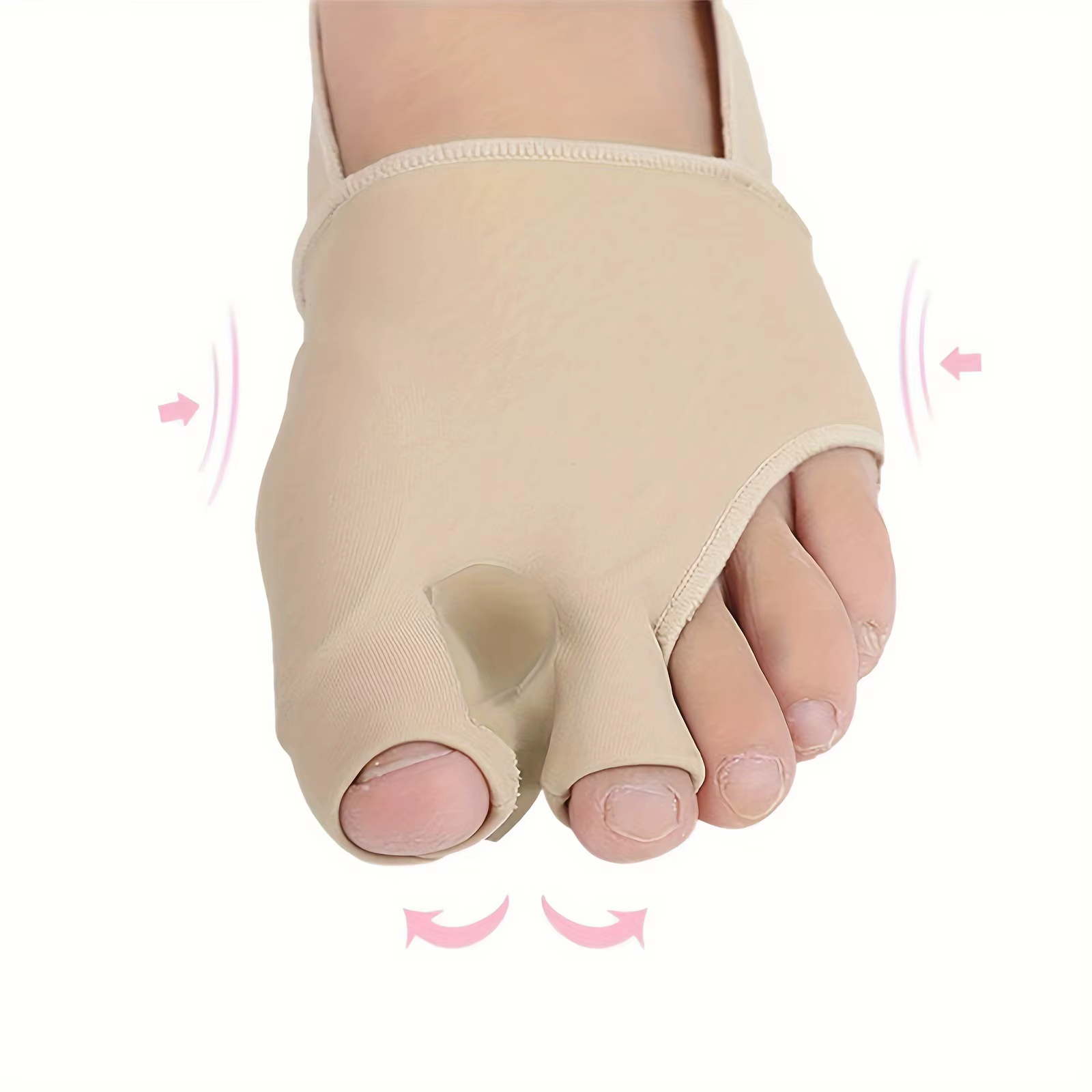 1 paire d'outils de soins des pieds, gros cadre stabilisateur, séparateurs, maille pour protecteurs, correcteur, organisateur d'orteils en marteau, entretoises
