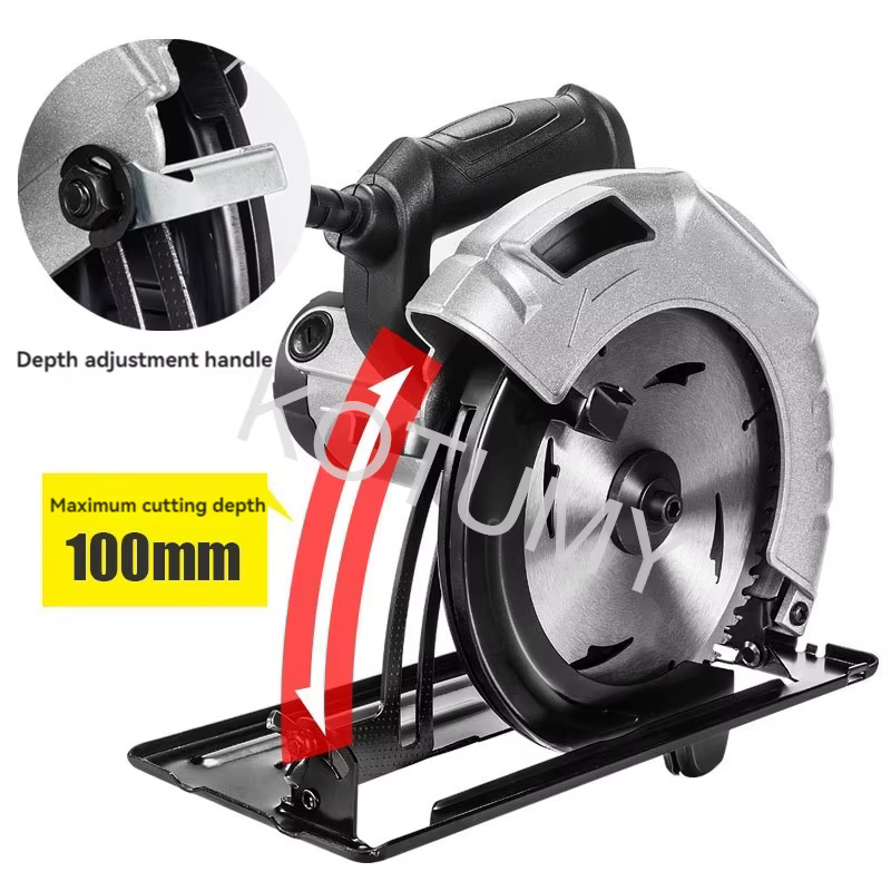 Scie circulaire électrique 220V