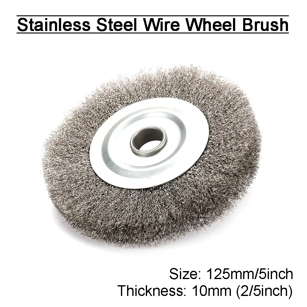 Brosses rondes en fil d'acier