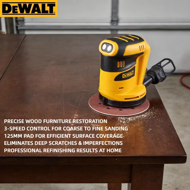 Ponceuse orbitale sans balais Dewalt 20V : Polisseuse