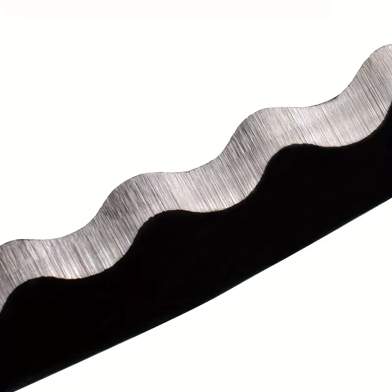 Paquet de 2 lames de scie sauteuse de 152 mm – Conception professionnelle de dents ondulées pour une coupe précise du bois/plastique/cuir