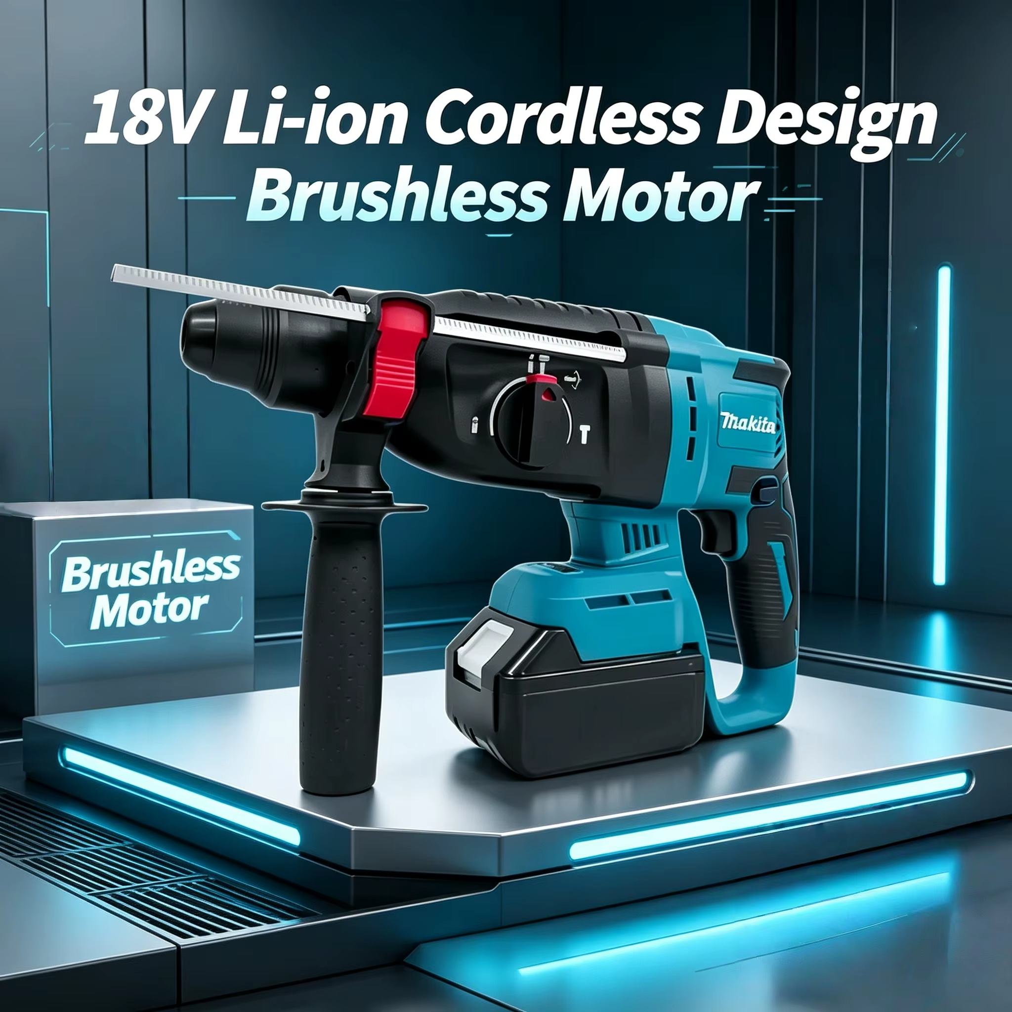 Marteau perforateur sans fil Makita 26 mm