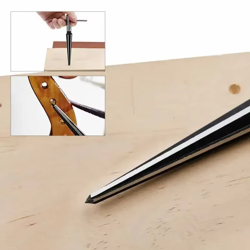Alésoir conique portatif, perceuses électriques manuelles pour le perçage de la tête fraisée, chanfreinage d'un outil d'alésage, alésoirs de type T pour le travail du bois et du métal