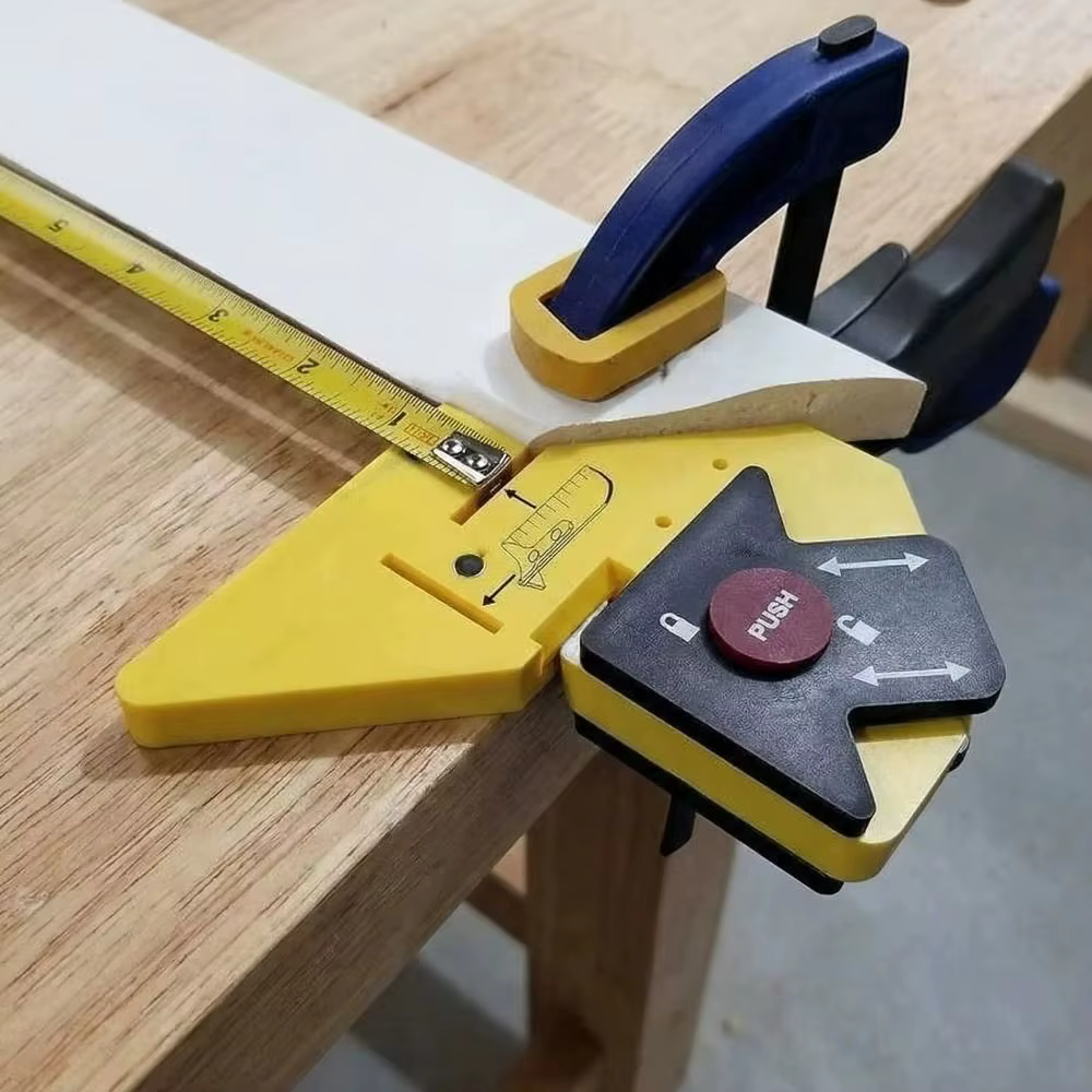Guide de coupe pour le travail du bois à angle de 45 degrés, outil de bricolage, conception portable, marqueur d'angle de coupe, outil pratique, outil à main