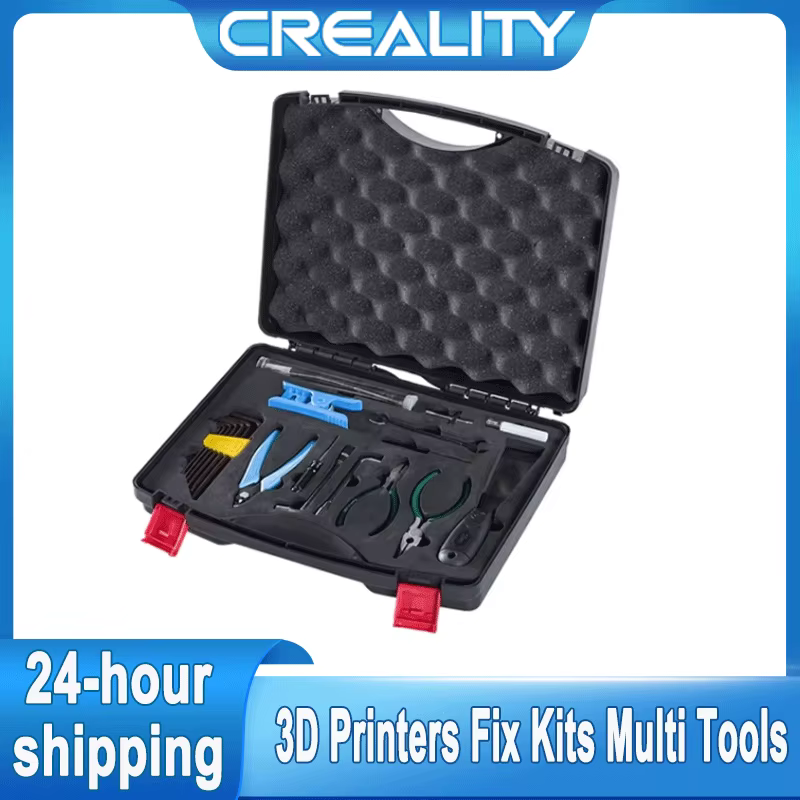 Kits de réparation pour imprimantes 3D Creality, outils multifonctions avec boîtes à outils, ensembles d'outils d'installation et d'entretien pour imprimantes