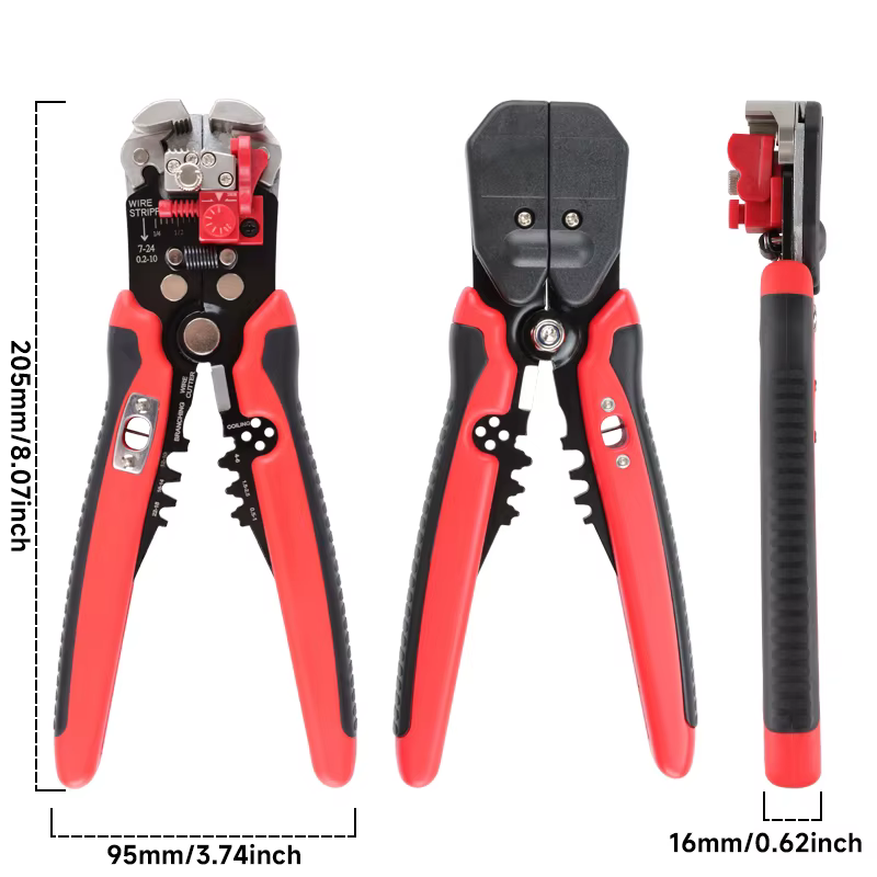 Outils de dénudage de fil pince multi-outils YES-1R automatique 5 en 1 coupe-dénudage sertissage câble fil électricien