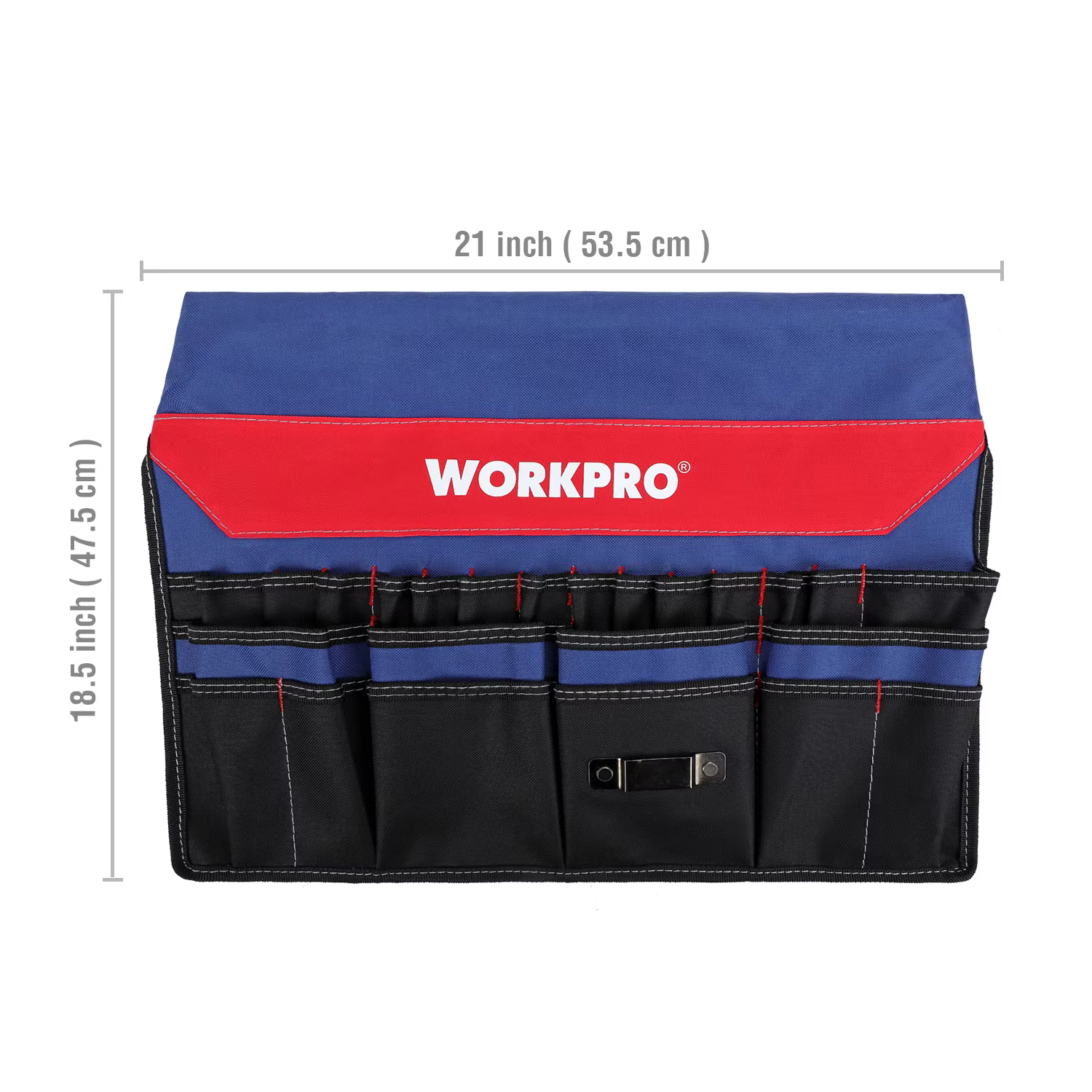 Punta KPRO-Boîte à outils pliable portable avec 51 poches de rangement