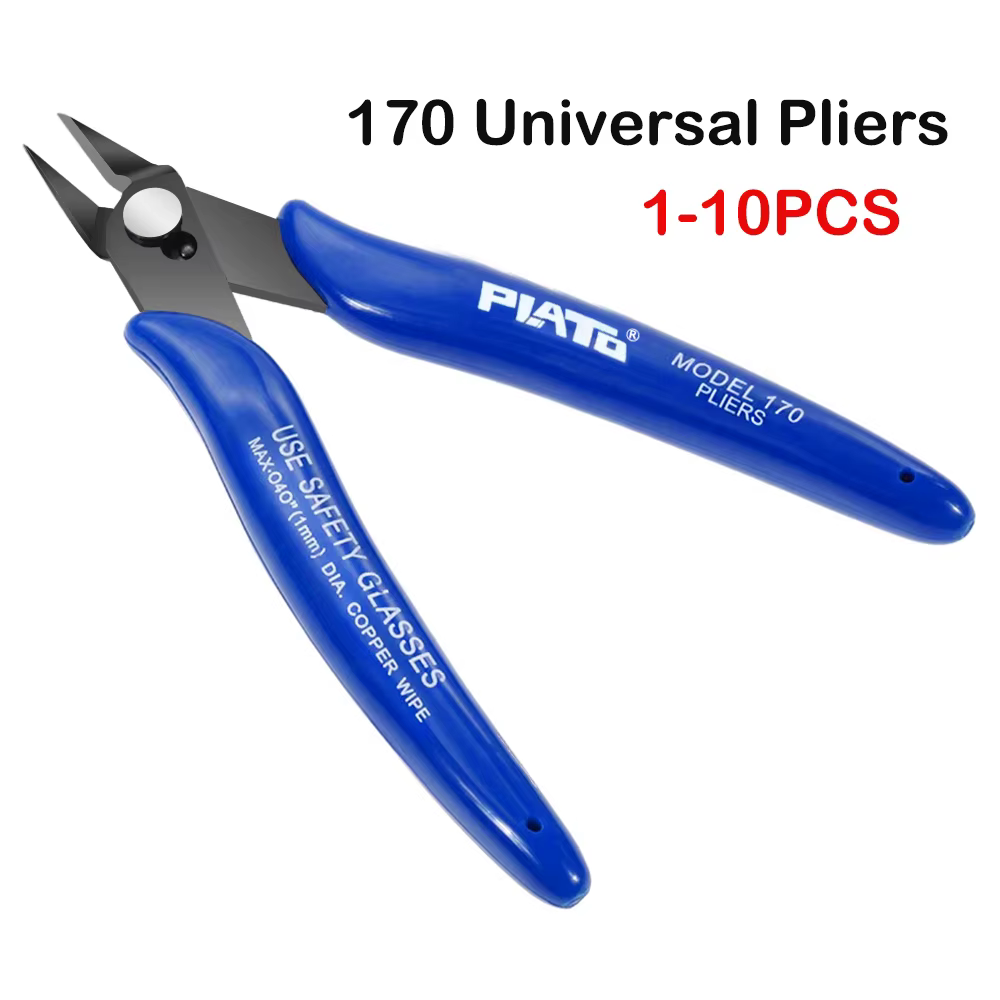 PLATO 170 coupe affleurante bleue Mini pince coupante diagonale câble électrique cisailles métalliques