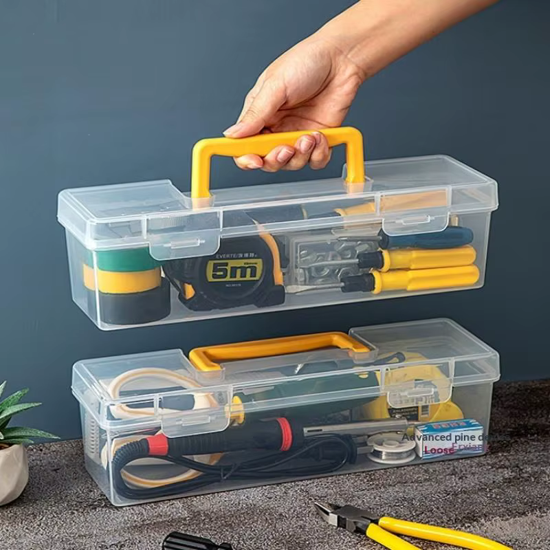●Tool Parts Storage Box Set Multi-Compartment Tool Organizer