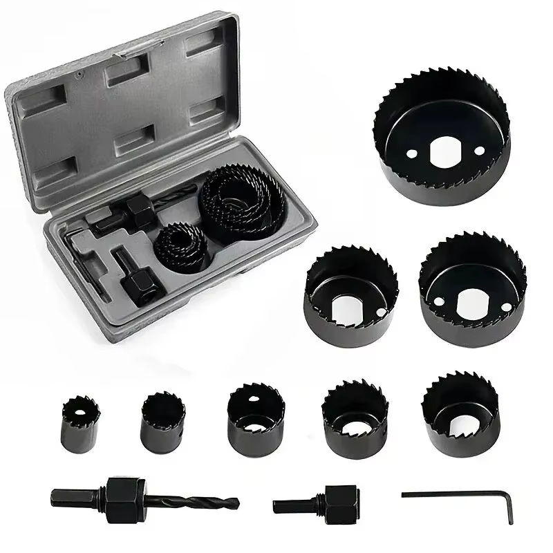 Kit de scie cloche en acier au carbone Durable