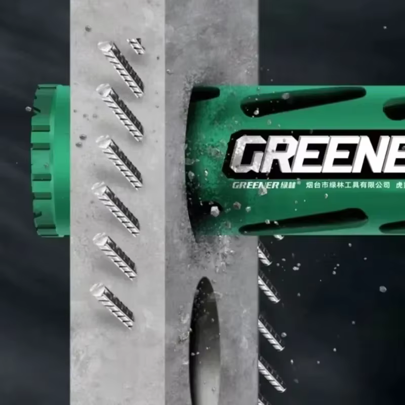 GREENER M22 foret outils à main professionnels perceuse à métaux travail du bois outil mécanique industriel à travers le perforateur mural