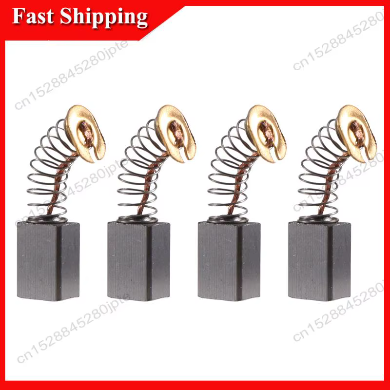 ABUB 2 paires 12X9X6 Mm brosses à charbon outil électrique pour moteur à percussion