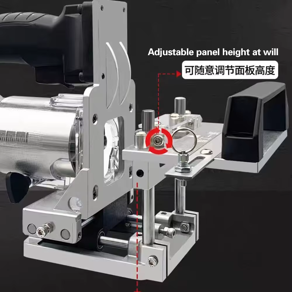 Gabarit de mortaisage 2 en 1 pour machine à tailler