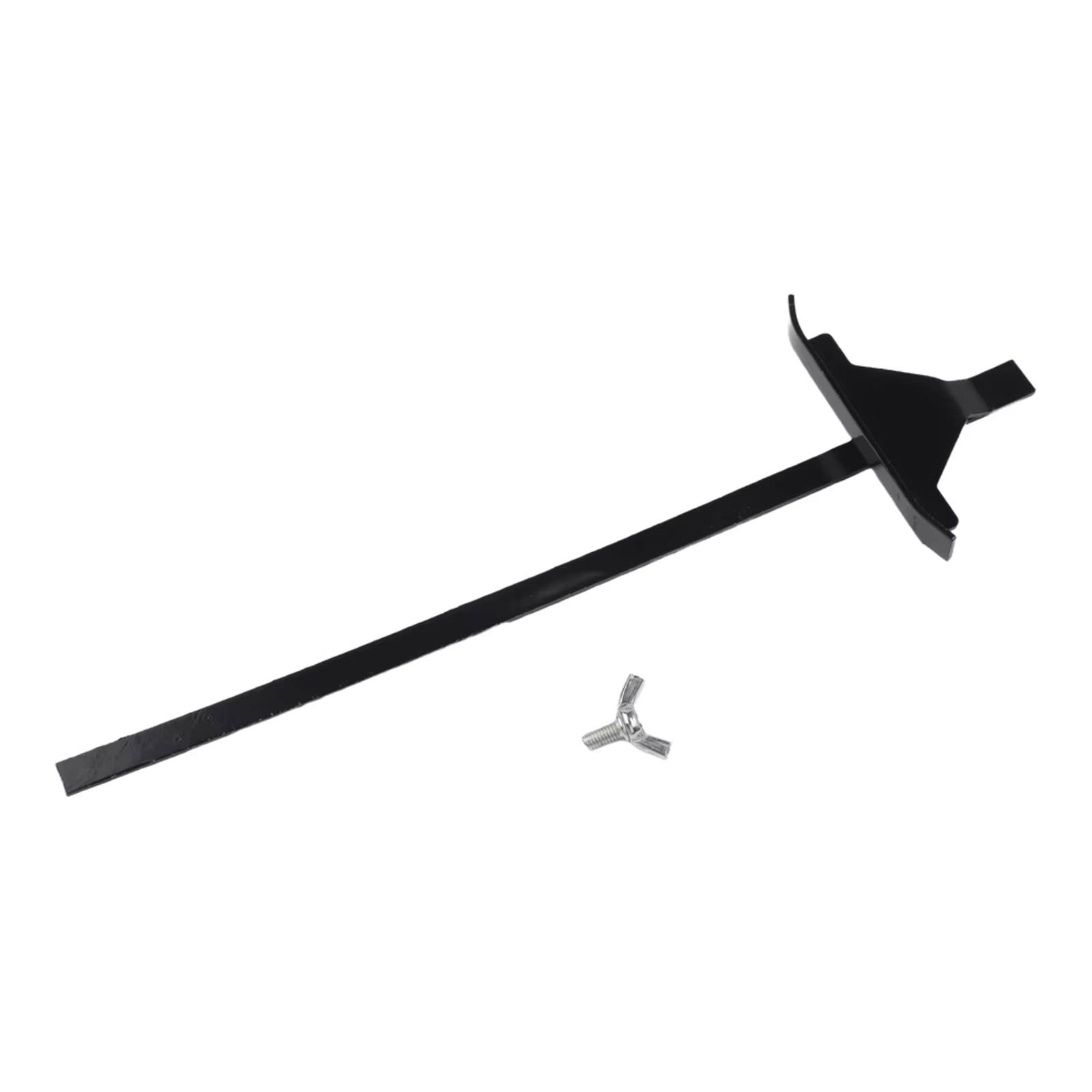 Guide de scie circulaire noir pour projets de construction