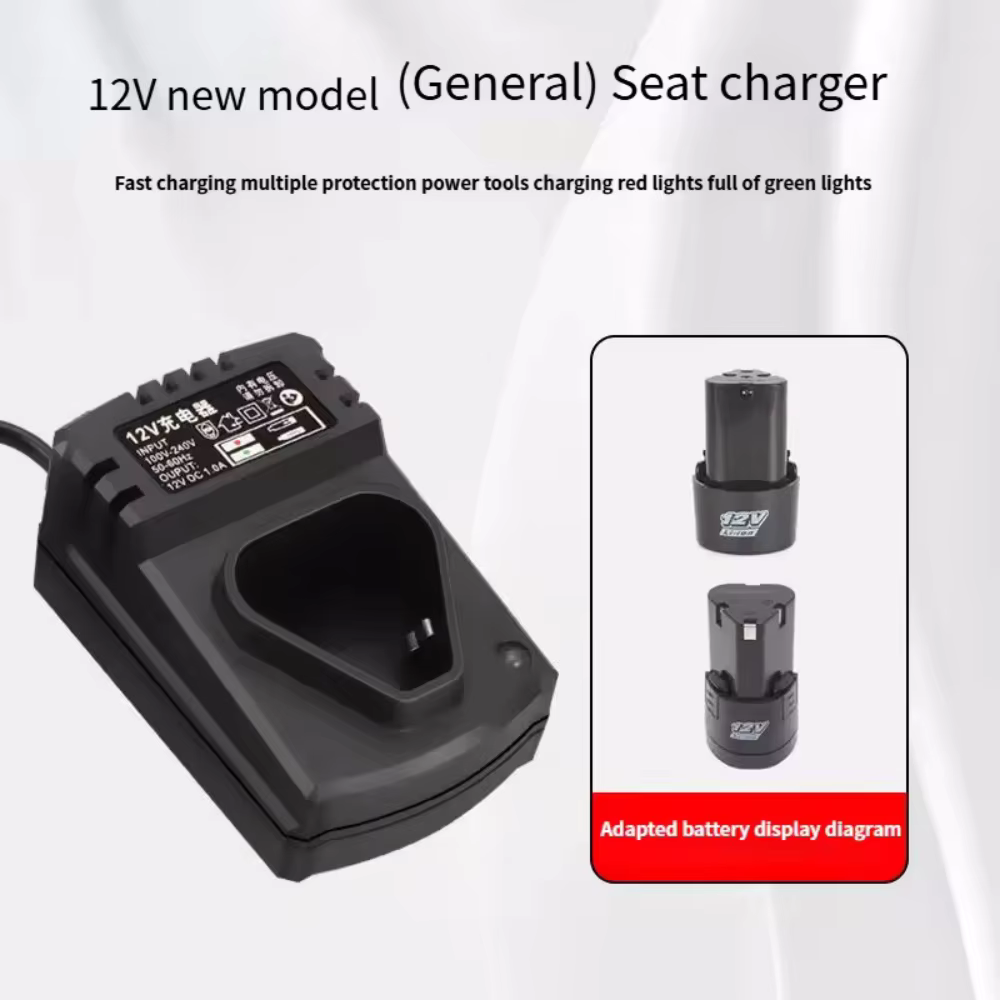 Chargeur de perceuse électrique 12V