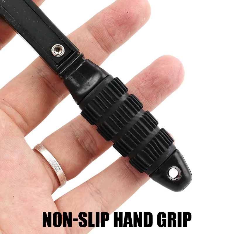 Clé à cliquet 3-en-1 à double embout pour perceuse