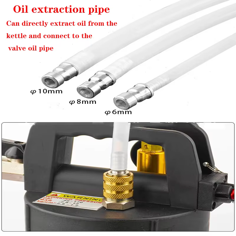 Outil de remplissage d'huile de transmission pneumatique