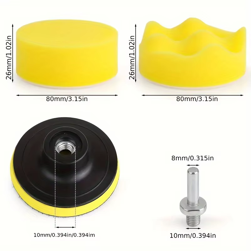 Kits de polissage, accessoires de polissage