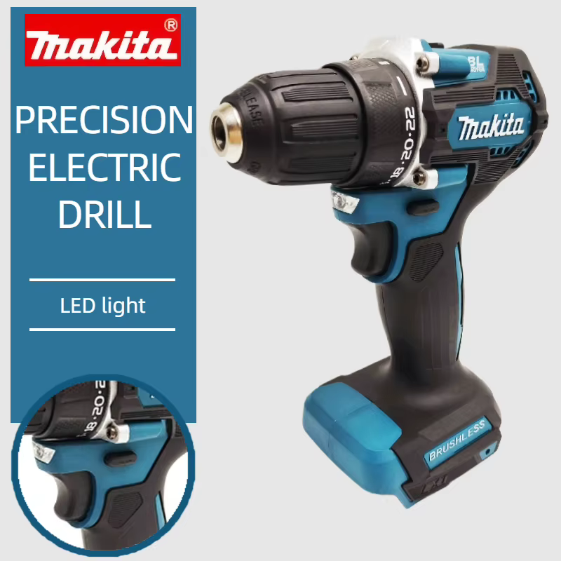 Perceuse à percussion sans fil Makita DDF487 10 mm 18 V