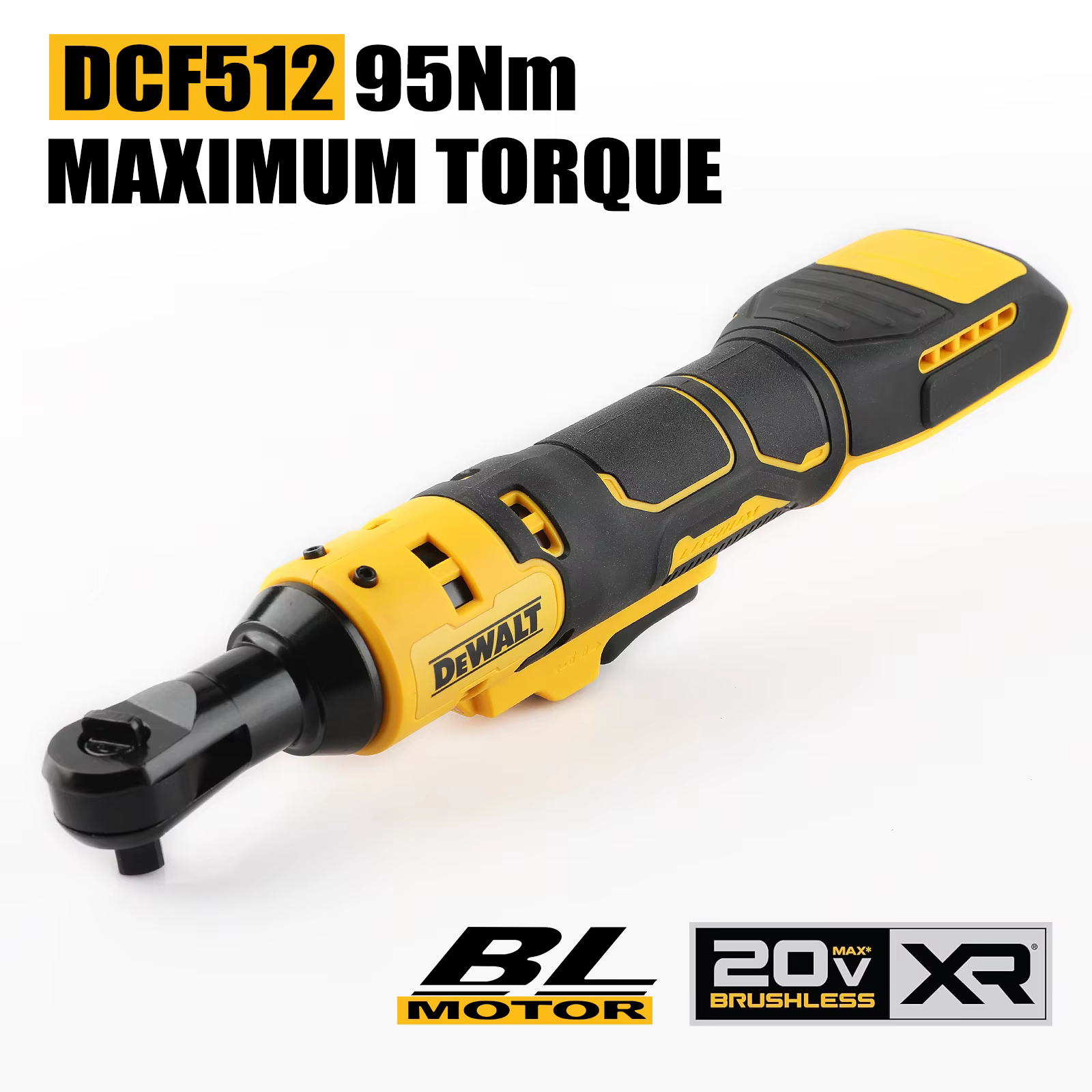 DEWALT DCF850 DCF512 20V tournevis électrique sans fil moteur sans balais perceuse rechargeable clé à chocs
