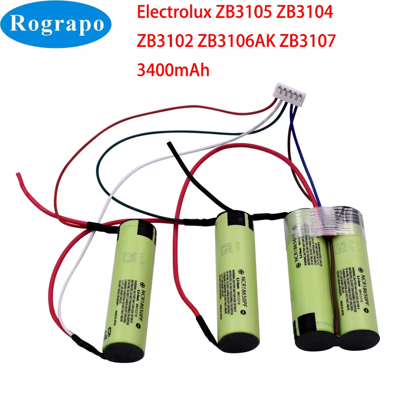 Batterie pour aspirateur robot, 14.4V, 3400mAh, 2800mAh, transporteur Electrolux ZB3105, ZB3104, ZB3102, ZB3106AK, ZB3017, nouveau