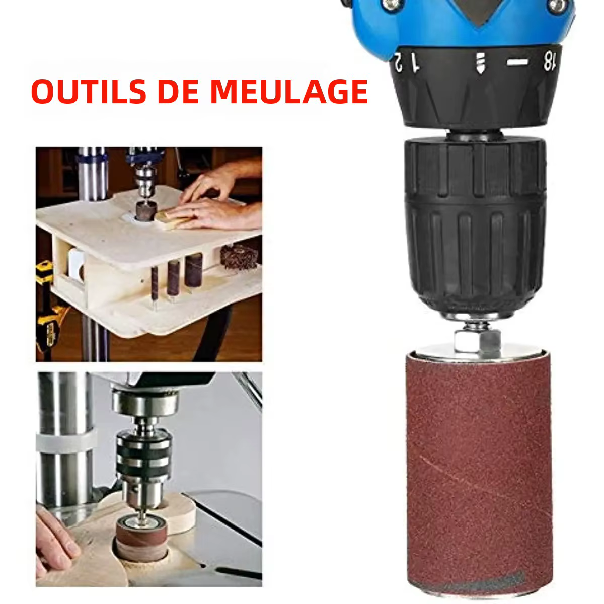 Kit de ponçage à tambour