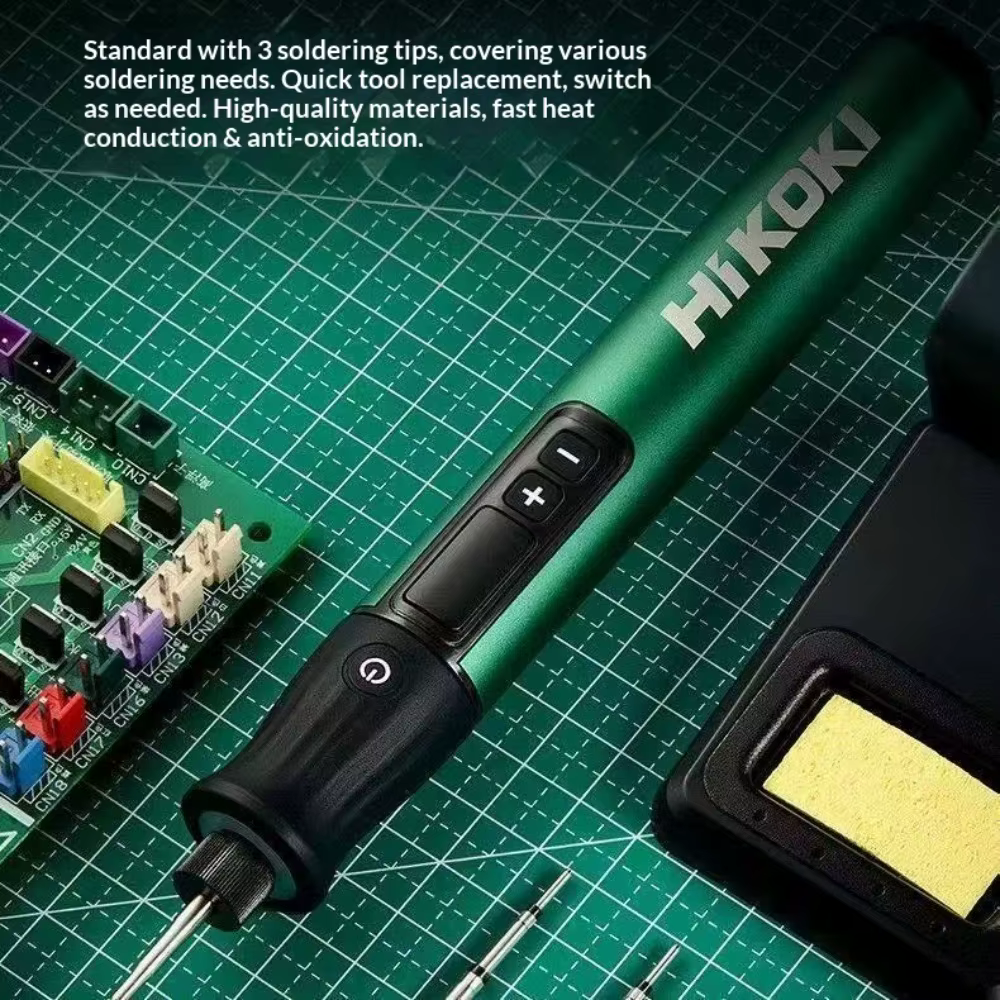 Fer à souder électrique Hikoki ESR4DA3 avec réglage à 4v 3000mah 200-450c